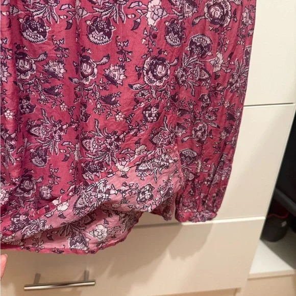 Xirena Lanie block print top in wild rose size XS - Picture 5 of 9